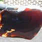 154 gram Slab polished Indonesian Sumatra Cherry Red Amber for Healing 25A200
