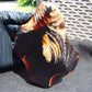 154 gram Slab polished Indonesian Sumatra Cherry Red Amber for Healing 25A200