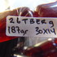187 gr Komboloi Rosary 35 Beads 14x30 mm Indonesian Cherry Red Amber for Healing 26TBER9