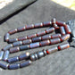 189 gr Big Tasbih Komboloi Rosary 35 Beads 14x30 mm Indonesian Cherry Red Amber for Healing 26TBER10