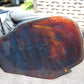 111 gram Slab polished Indonesian Sumatra Dark Blue Amber for Healing 25Y122