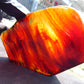 111 gram Slab polished Indonesian Sumatra Dark Blue Amber for Healing 25Y122