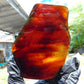 111 gram Slab polished Indonesian Sumatra Dark Blue Amber for Healing 25Y122