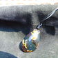 12 gram Teardrop Pendant Indonesian Blue Amber for Healing ES20