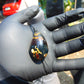 12 gram Teardrop Pendant Indonesian Blue Amber for Healing ES20