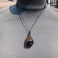 12 gram Teardrop Pendant Indonesian Blue Amber for Healing ES20