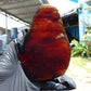 90 gram Slab polished Indonesian Sumatra Cherry Red Amber for Healing 25A208