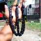 100 gr Komboloi Rosary 35 Beads Indonesian Black Blue Amber for Healing 26TBER6