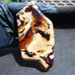 73 gram Slab polished Indonesian Sumatra White Amber for Healing 25Y25