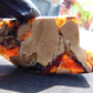 73 gram Slab polished Indonesian Sumatra White Amber for Healing 25Y25