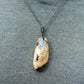 9 gr Pendant 46x15x10 mm  Indonesian blue Amber for Healing PBY30