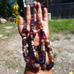 99 gr Tasbih Komboloi Rosary 35 Beads 12x16 mm Indonesian Amber white Blue for Healing 26TBER7