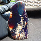 121 gram Slab polished Indonesian Sumatra Blue Amber for Healing 25Y104