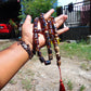 99 gr Tasbih Komboloi Rosary 35 Beads 12x16 mm Indonesian Amber white Blue for Healing 26TBER7