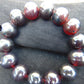 35  gram 14 Beads Mala Bracelet Indonesian Cherry Red Amber 16 mm for Healing A14G269