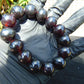 35  gram 14 Beads Mala Bracelet Indonesian Cherry Red Amber 16 mm for Healing A14G269
