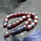 60 gr Komboloi Rosary 23 Beads 13x14 mm Indonesian Red Amber for Healing 26COER4