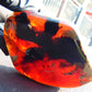 70 gram Slab polished Indonesian Sumatra Blue Amber for Healing 25Y117