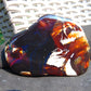 105 gram Slab Slim  polished Indonesian Crystal red Amber for Healing 25N146