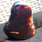 105 gram Slab Slim  polished Indonesian Crystal red Amber for Healing 25N146