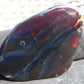 111 gram Slab Slim polished Indonesian Cherry Red Amber for Healing 25A206