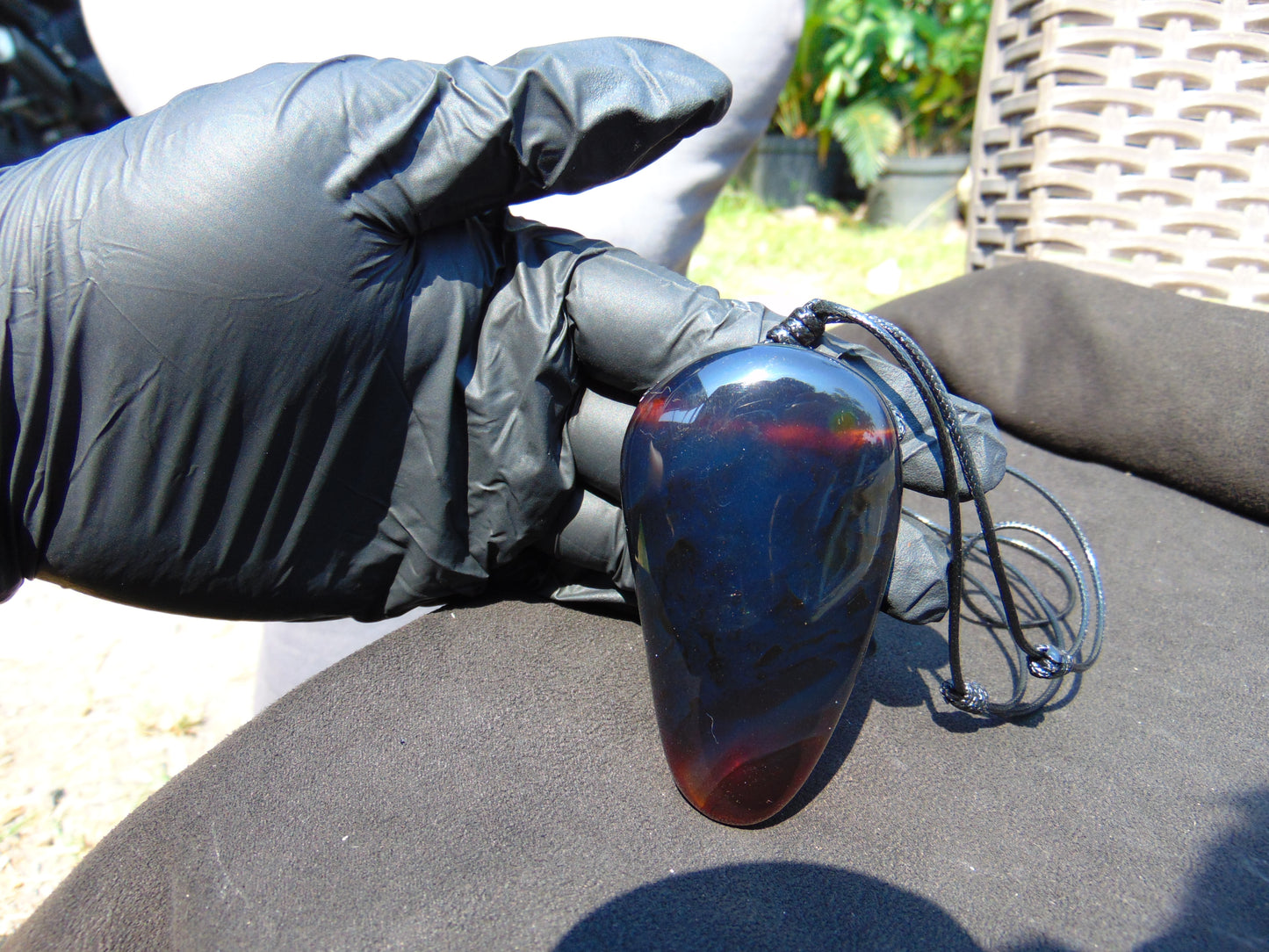 45 gr Pendant Indonesian Cherry Amber for Healing 25F14