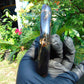 111 gram Slab Slim polished Indonesian Cherry Red Amber for Healing 25A206