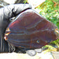 111 gram Slab Slim polished Indonesian Cherry Red Amber for Healing 25A206