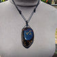 57 gr Pendant Indonesian Blue Amber for Healing 25F11