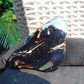 115 gram Slab polished Indonesian Sumatra Black Blue Amber for Healing 25Y108