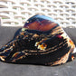 115 gram Slab polished Indonesian Sumatra Black Blue Amber for Healing 25Y108