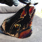 115 gram Slab polished Indonesian Sumatra Black Blue Amber for Healing 25Y108