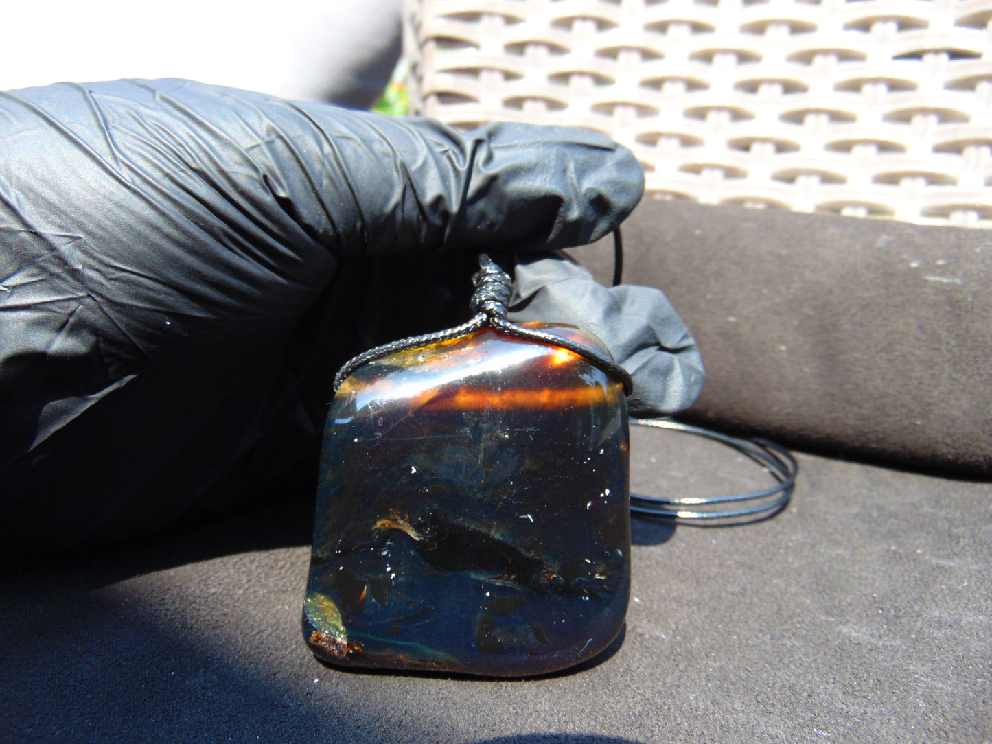 56 gr Pendant Indonesian Amber for Healing 25F13