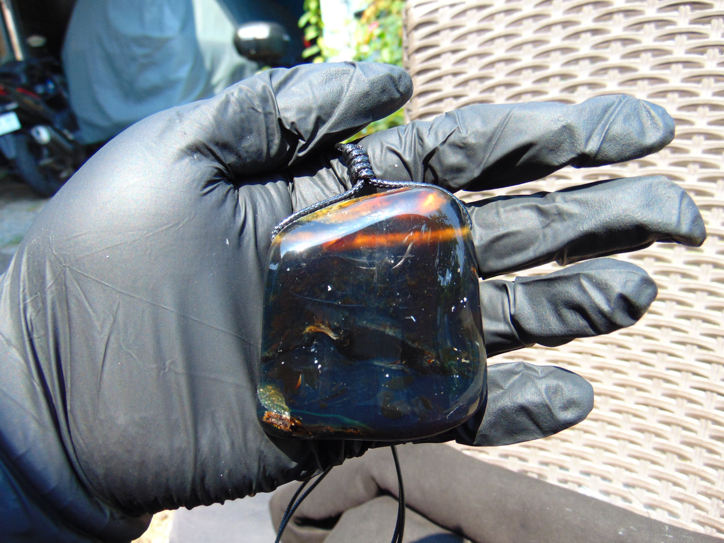 56 gr Pendant Indonesian Amber for Healing 25F13