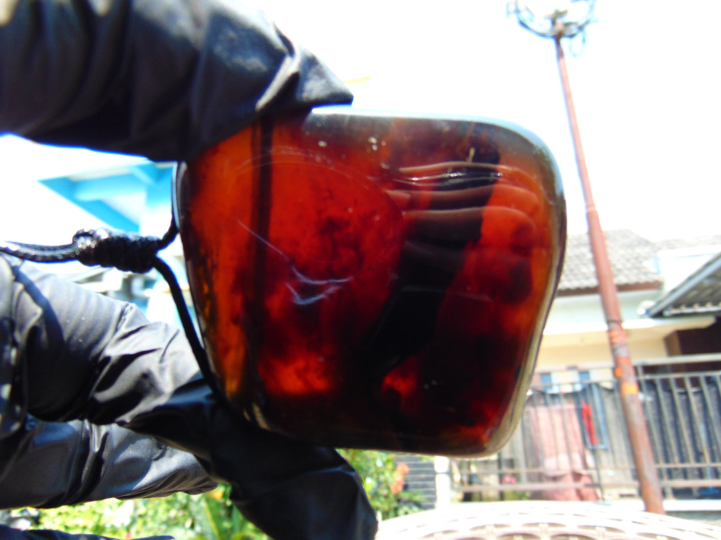 56 gr Pendant Indonesian Amber for Healing 25F13