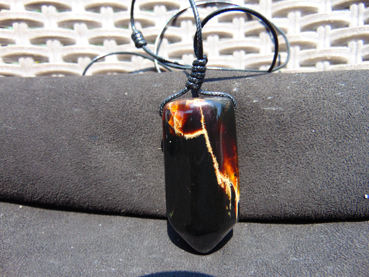 42 gr Pendant Indonesian Amber for Healing PF4