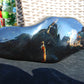 533 gr Full Polished Indonesian Dark Red Amber for Healing 26ML203
