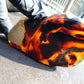 69 gram Slab polished Indonesian Sumatra Black Blue Amber for Healing 25Y115