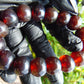 16 Beads Mala Bracelet Indonesian Cherry Red Amber for Healing A16G201