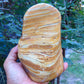 669 gr Full Polished Indonesian Egg Yolk Amber for Healing