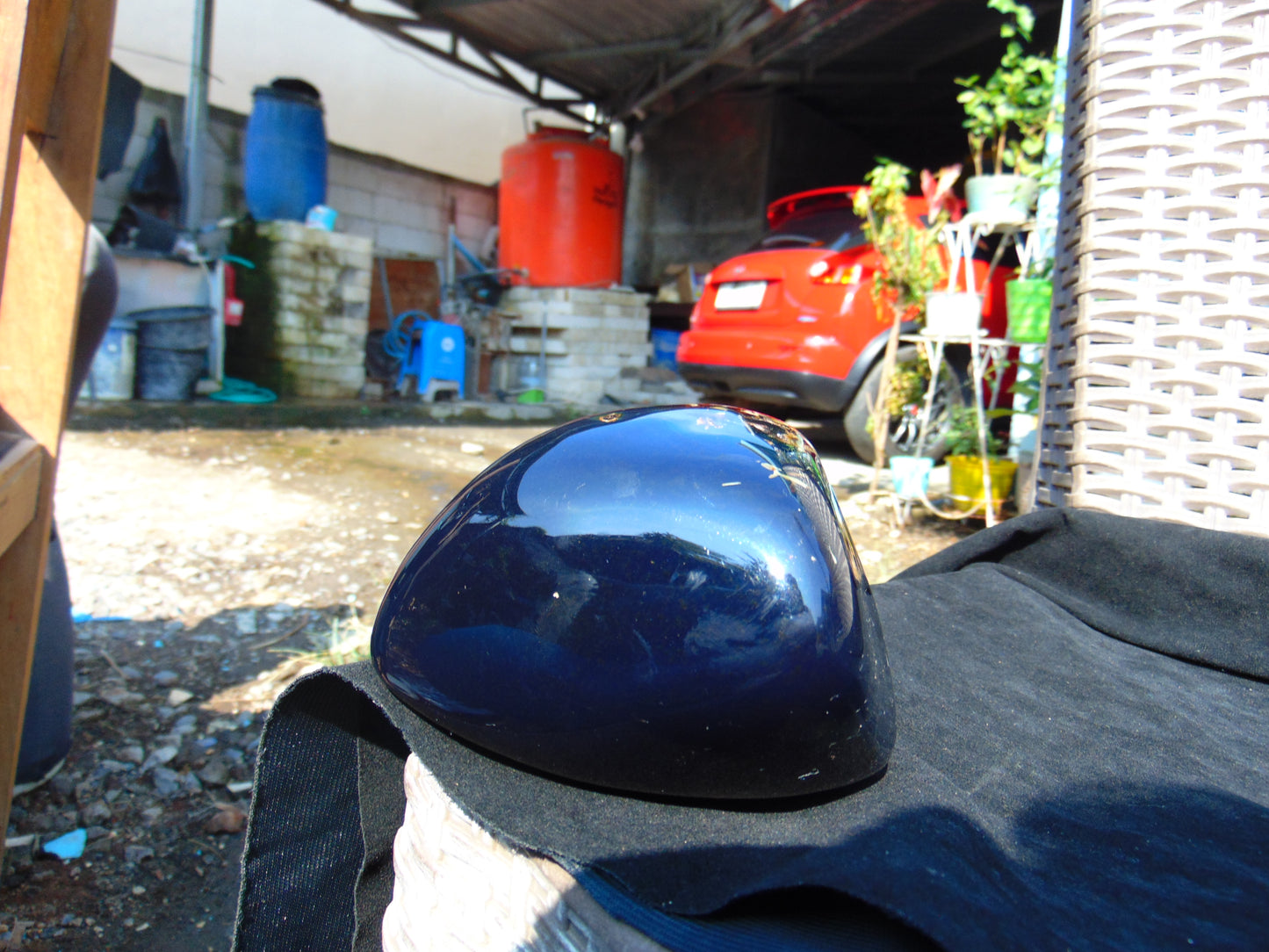 483 gr Full Polished Indonesian Blue Amber for Healing 26AR254
