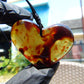 12 gr Heart Pendant Indonesian Blue Amber for Healing PCN658