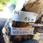 86 gram Slab  polished Indonesian Sumatra Black Amber for Healing 25Y109