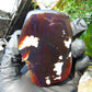 71 gram Slab  polished Indonesian Sumatra Cherry Red Amber for Healing 25Y116