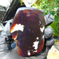 71 gram Slab  polished Indonesian Sumatra Cherry Red Amber for Healing 25Y116