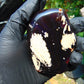71 gram Slab  polished Indonesian Sumatra Cherry Red Amber for Healing 25Y116