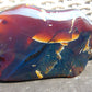 123 gram Slab  polished Indonesian Sumatra Blue Amber for Healing 25Y126