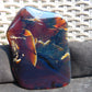 123 gram Slab  polished Indonesian Sumatra Blue Amber for Healing 25Y126