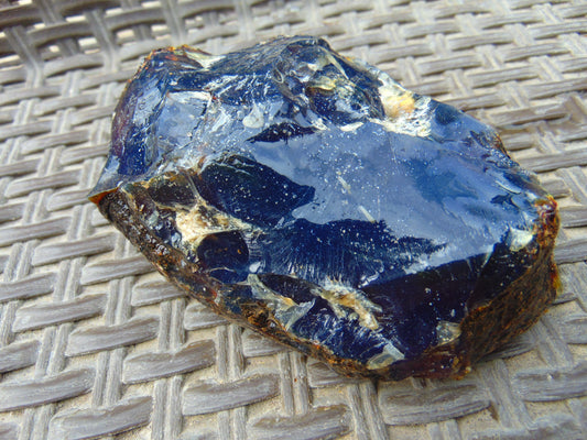 199 gram rough raw Sumatra Blue Amber for Healing RB241