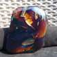 123 gram Slab  polished Indonesian Sumatra Blue Amber for Healing 25Y126